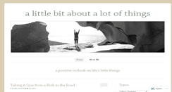 Desktop Screenshot of alittlebitaboutalotofthings.com
